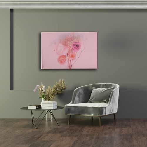 Gül Canvas Tablo 