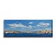 Boğaz Manzara Panoramik Kanvas Tablo