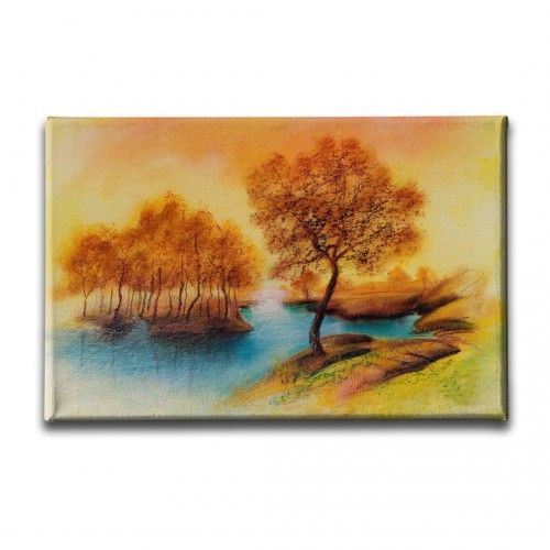 Ağaç Yağlı boya Kanvas Tablo