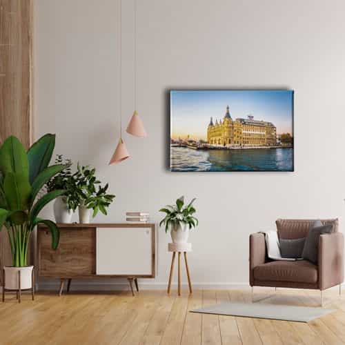 İstanbul Haydarpaşa Kanvas Tablo 