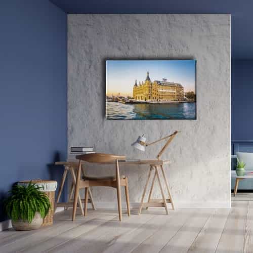 İstanbul Haydarpaşa Kanvas Tablo 