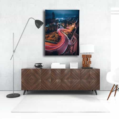 Şehir Canvas Tablo 