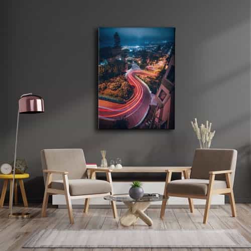 Şehir Canvas Tablo 